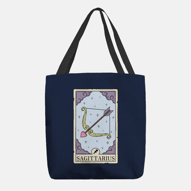 Sagittarius Card-None-Basic Tote-Bag-Maria