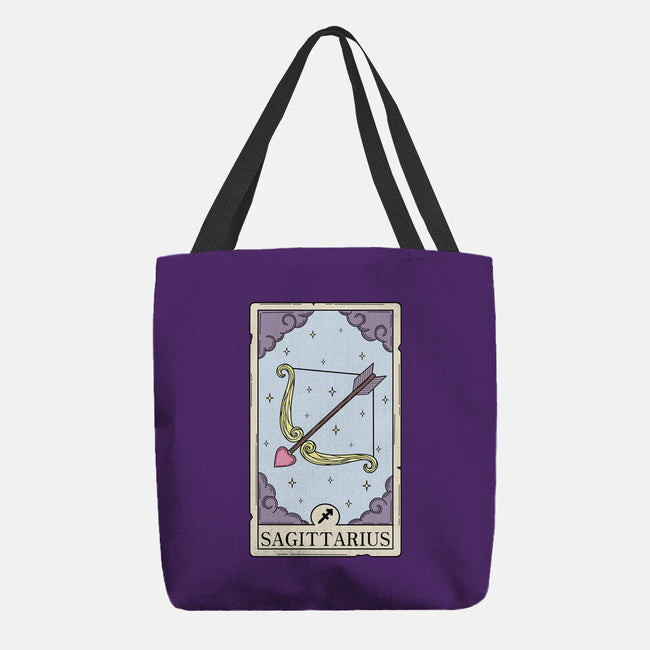 Sagittarius Card-None-Basic Tote-Bag-Maria