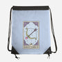 Sagittarius Card-None-Drawstring-Bag-Maria