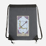 Sagittarius Card-None-Drawstring-Bag-Maria