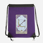 Sagittarius Card-None-Drawstring-Bag-Maria