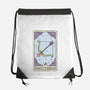 Sagittarius Card-None-Drawstring-Bag-Maria