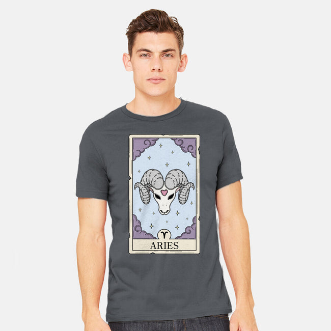 Aries Card-Mens-Heavyweight-Tee-Maria