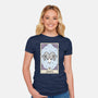 Aries Card-Womens-Fitted-Tee-Maria