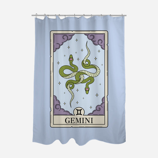 Gemini Card-None-Polyester-Shower Curtain-Maria
