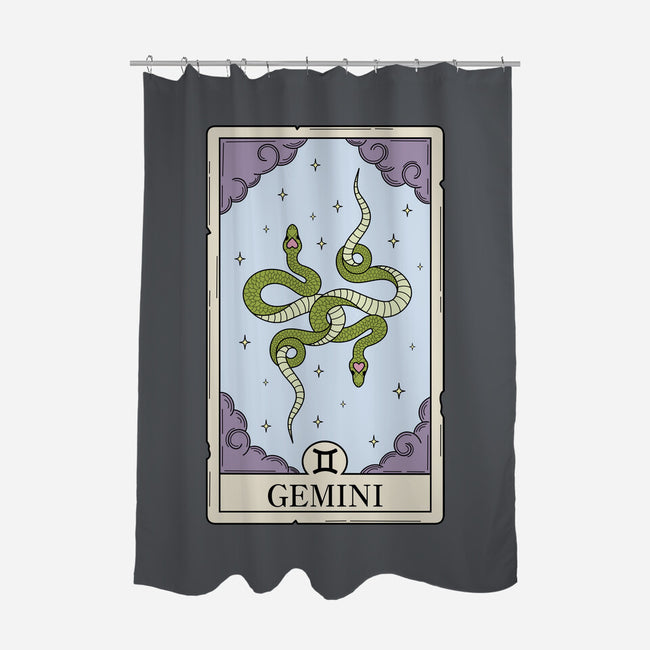 Gemini Card-None-Polyester-Shower Curtain-Maria