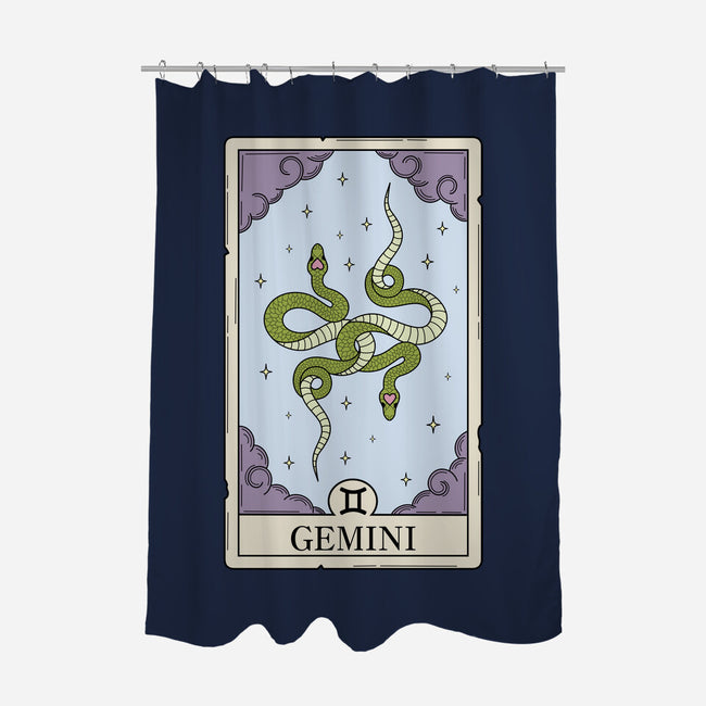 Gemini Card-None-Polyester-Shower Curtain-Maria