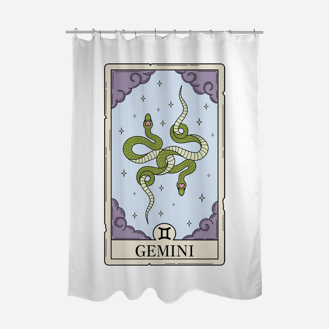 Gemini Card-None-Polyester-Shower Curtain-Maria