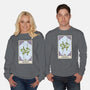 Gemini Card-Unisex-Crew Neck-Sweatshirt-Maria