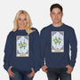 Gemini Card-Unisex-Crew Neck-Sweatshirt-Maria