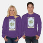 Gemini Card-Unisex-Crew Neck-Sweatshirt-Maria