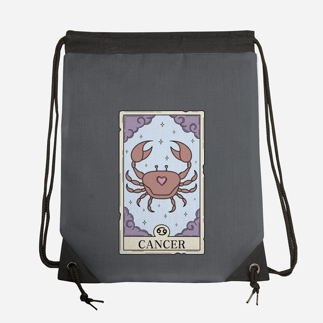 Cancer Card-None-Drawstring-Bag-Maria