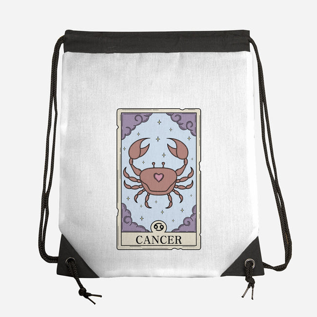 Cancer Card-None-Drawstring-Bag-Maria