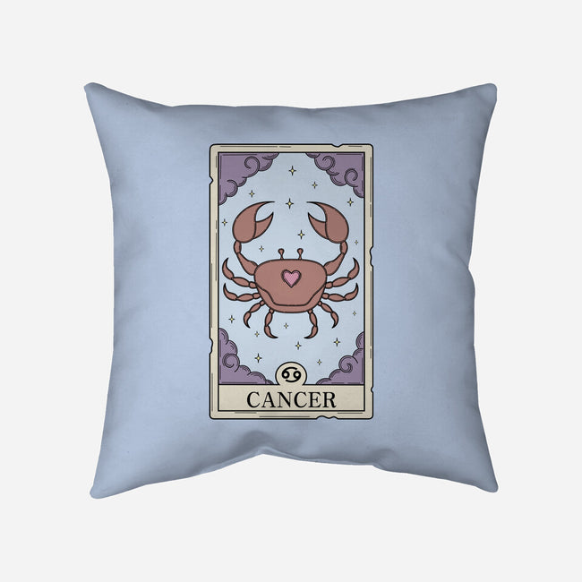 Cancer Card-None-Removable Cover w Insert-Throw Pillow-Maria
