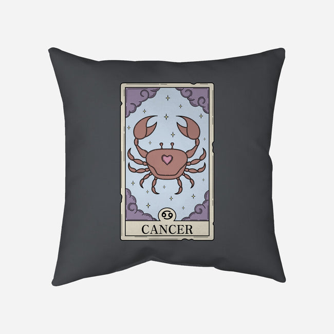 Cancer Card-None-Removable Cover w Insert-Throw Pillow-Maria