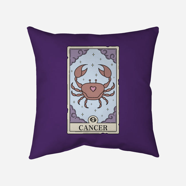 Cancer Card-None-Removable Cover w Insert-Throw Pillow-Maria