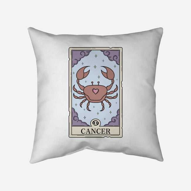 Cancer Card-None-Removable Cover w Insert-Throw Pillow-Maria