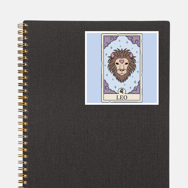 Leo Card-None-Glossy-Sticker-Maria