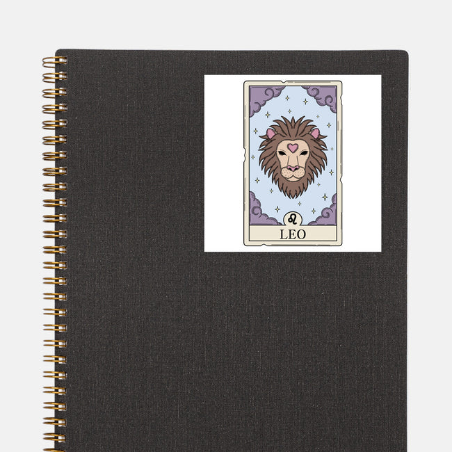 Leo Card-None-Glossy-Sticker-Maria