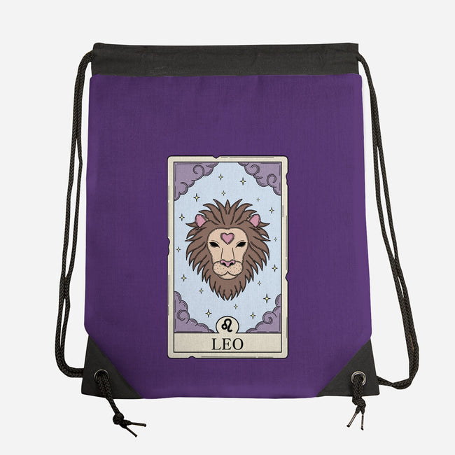 Leo Card-None-Drawstring-Bag-Maria