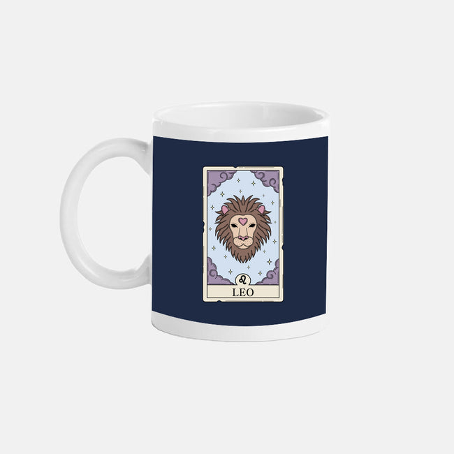 Leo Card-None-Mug-Drinkware-Maria