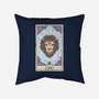 Leo Card-None-Removable Cover w Insert-Throw Pillow-Maria