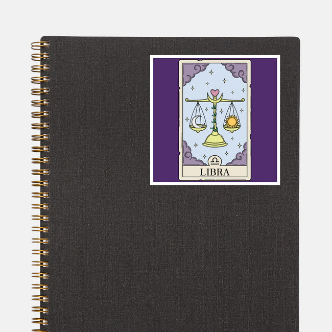 Libra Card-None-Glossy-Sticker-Maria