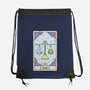 Libra Card-None-Drawstring-Bag-Maria
