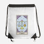 Libra Card-None-Drawstring-Bag-Maria