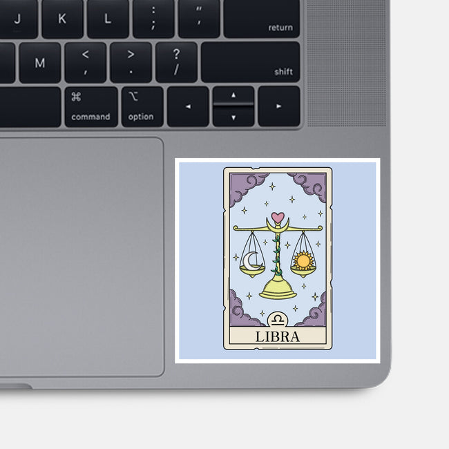 Libra Card-None-Glossy-Sticker-Maria