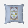 Libra Card-None-Removable Cover w Insert-Throw Pillow-Maria