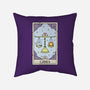 Libra Card-None-Removable Cover w Insert-Throw Pillow-Maria