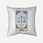 Libra Card-None-Removable Cover w Insert-Throw Pillow-Maria