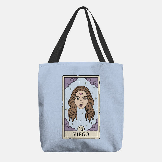 Virgo Card-None-Basic Tote-Bag-Maria