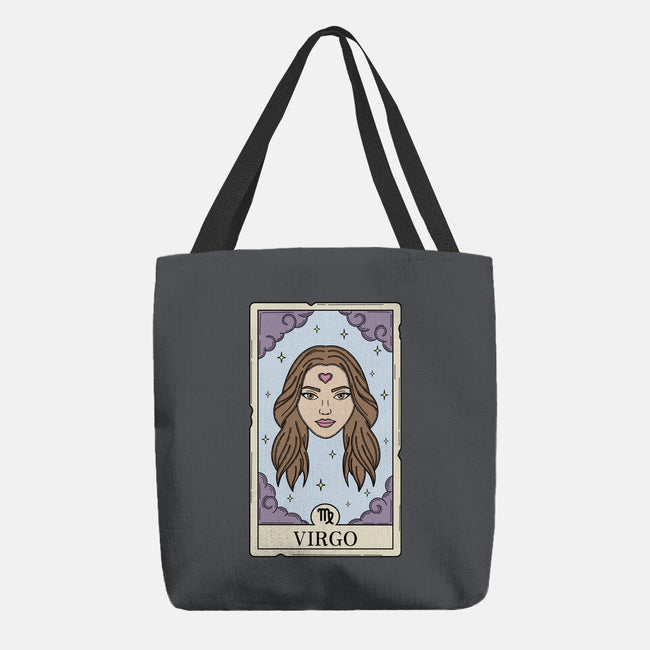 Virgo Card-None-Basic Tote-Bag-Maria