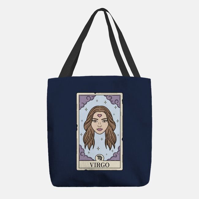 Virgo Card-None-Basic Tote-Bag-Maria