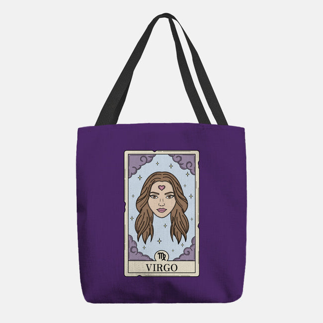 Virgo Card-None-Basic Tote-Bag-Maria