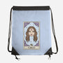 Virgo Card-None-Drawstring-Bag-Maria