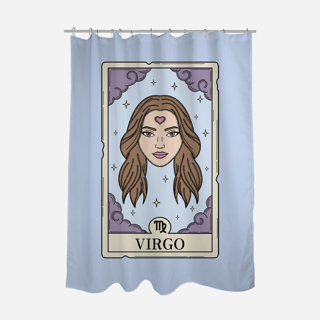 Virgo Card-None-Polyester-Shower Curtain-Maria