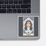 Virgo Card-None-Glossy-Sticker-Maria