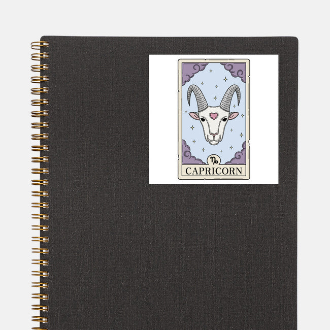 Capricorn Card-None-Glossy-Sticker-Maria