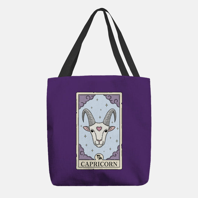 Capricorn Card-None-Basic Tote-Bag-Maria