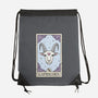 Capricorn Card-None-Drawstring-Bag-Maria