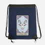 Capricorn Card-None-Drawstring-Bag-Maria