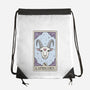 Capricorn Card-None-Drawstring-Bag-Maria