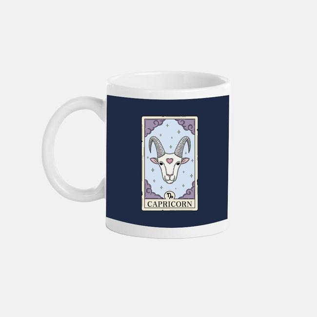 Capricorn Card-None-Mug-Drinkware-Maria