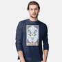 Capricorn Card-Mens-Long Sleeved-Tee-Maria
