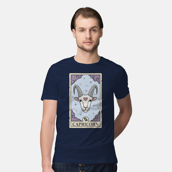 Capricorn Card-Mens-Premium-Tee-Maria