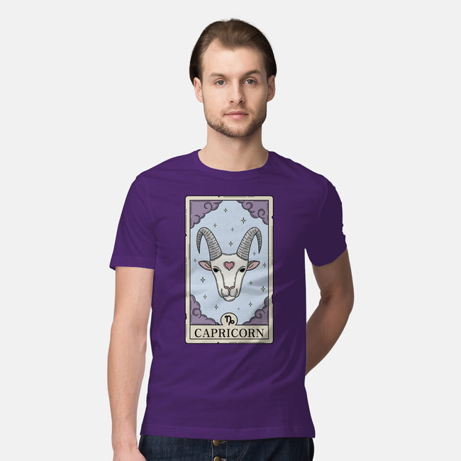Capricorn Card-Mens-Premium-Tee-Maria