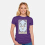 Capricorn Card-Womens-Fitted-Tee-Maria